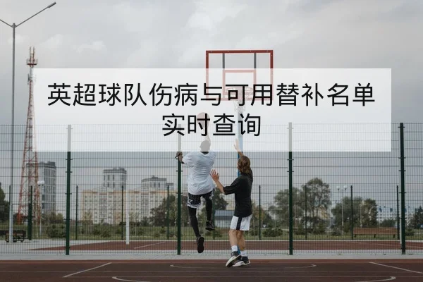 英超球队伤病与可用替补名单实时查询